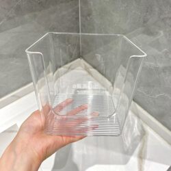 Transparent Dense U-Shaped Storage Box, Skin Care Product Display Box, Desktop Perfume Lotion Storage Rack, Cosmetics Storage Box