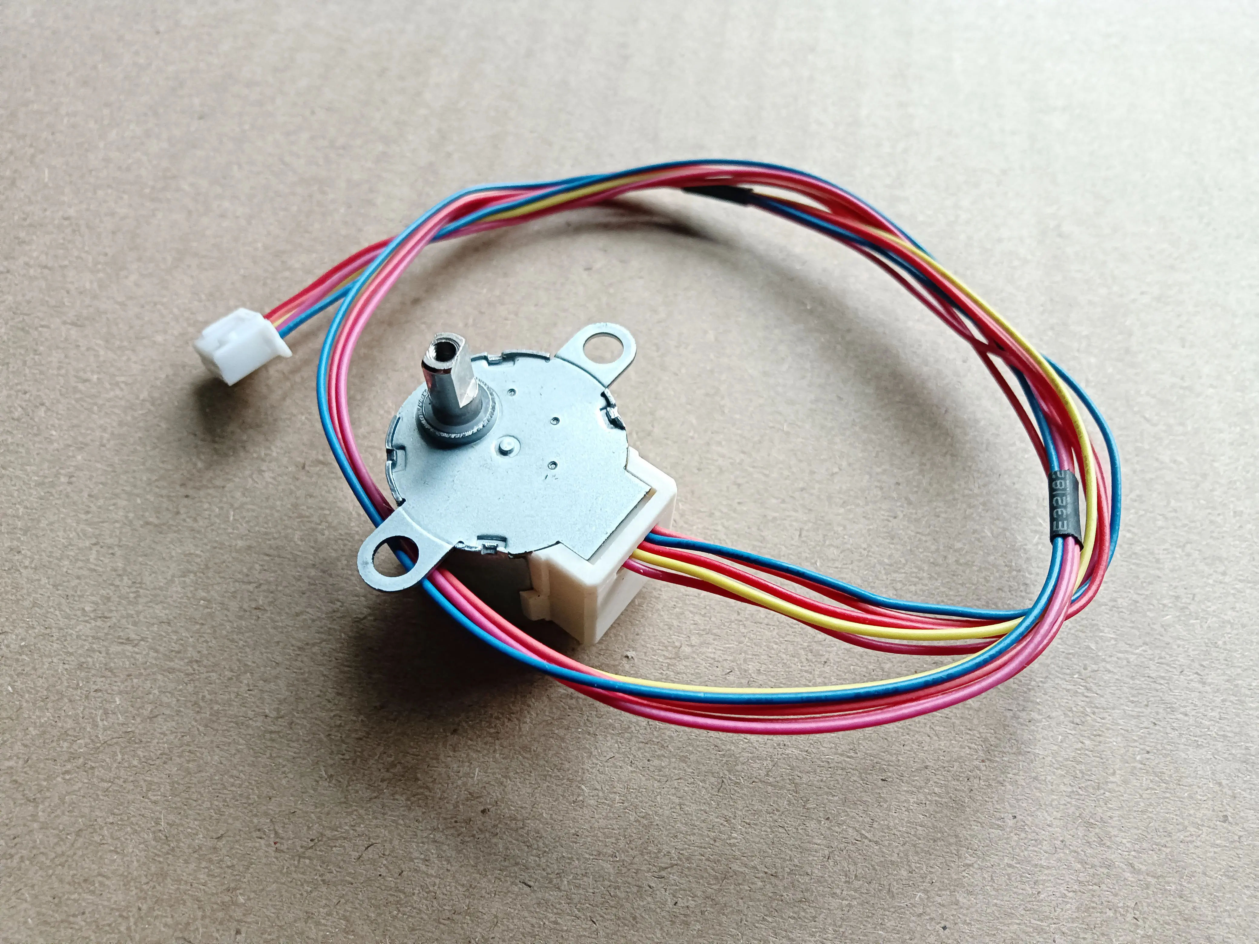 24byj48步进永磁减速电机 空调摆叶电机 12v 1/64 日字柄