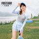 
Yimeishan long-sleeved swimsuit for women's swimming pool, special one-piece flat corners to make you look slim and cover your flesh, junior high school students' swimsuits soak in hot springs
