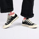 Converse/Converse 1970S low-top three-star standard casual shoes for men and women retro black canvas shoes 162058C