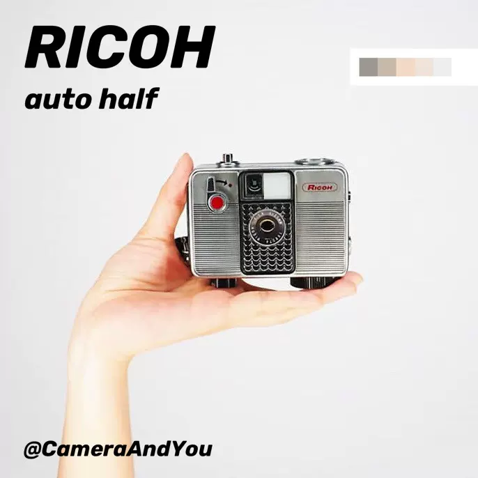 [绝美半格]多色 理光 RICOH AUTO HALF SE E EF 系列半格胶卷相机-Taobao