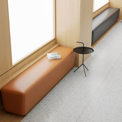 Barbershop Sales Office Parent Waiting Area Leisure Rest Area Reception Shoe-Changing Bench Long Sofa Combination Simple Modern Style