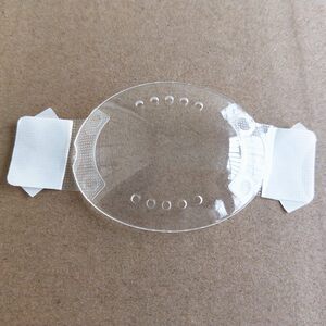 
Self-adhesive transparent elliptical eye mask after ophthalmology laser surgery protection and cover translucent sand and dust protection single eye mask