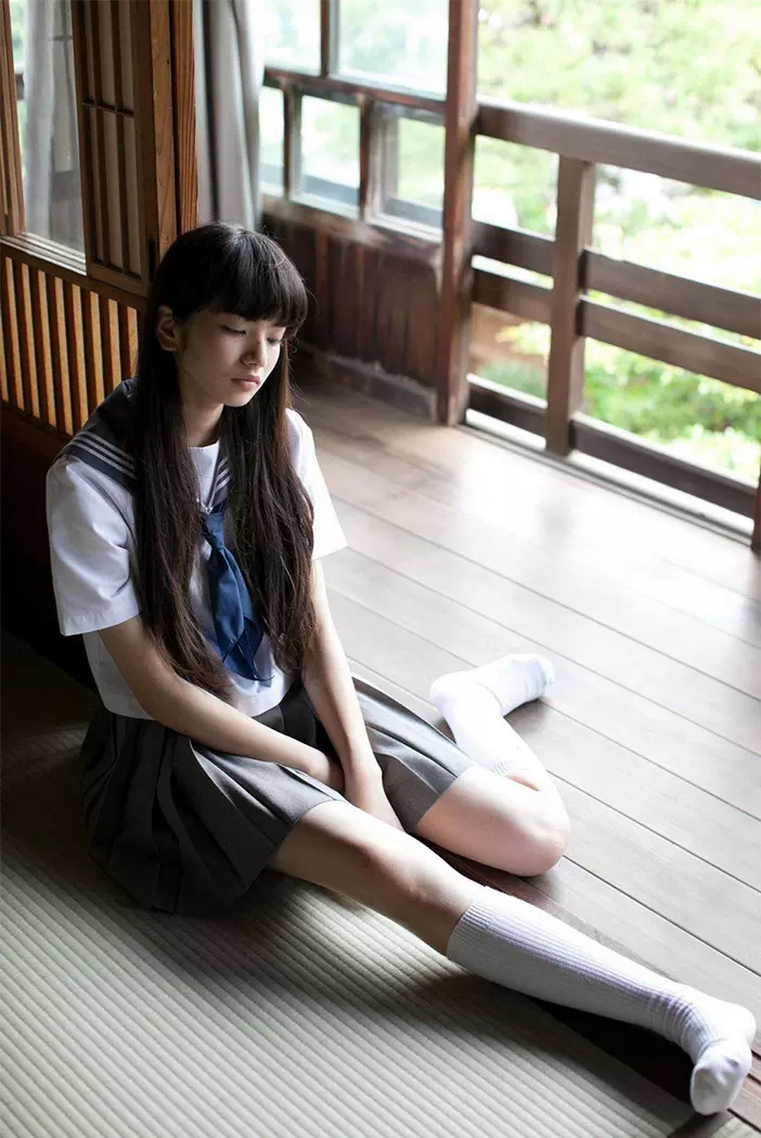 小松菜奈同款jk日本校供感jk制服灰三本短袖