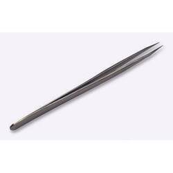 DURATOOL 1PK-105T-F tweezers, thin straight tip, stainless steel body, stainless steel tip bargain price