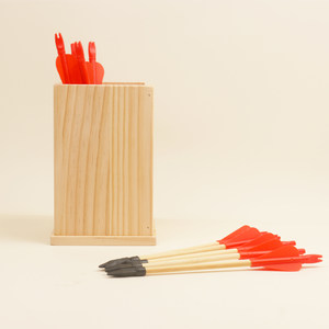 Potal game props, feather arrow toy company Children's kindergarten adult group building game pick -up kiss set
