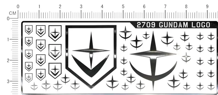 高達模型 地球聯邦軍/部隊標示/軍徽(通用標誌).專用水貼【2709】-Taobao