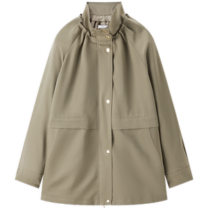 
Peacebird Women's Spring Fashion Korean Style Fashion Casual Waist Coat A1BEE1452