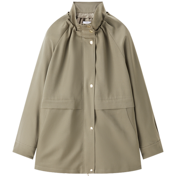 
Peacebird Women's Spring Fashion Korean Style Fashion Casual Waist Coat A1BEE1452