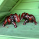 Resin elephant ornaments home decoration living room entrance crafts TV cabinet wine cabinet to attract wealth and auspicious decorations
