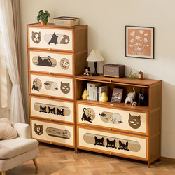 Storage Cabinet, Locker, Children's Toys, Snacks, Living Room Miscellaneous Items Storage, Room Bedroom Baby Clothes Organizing Cabinet