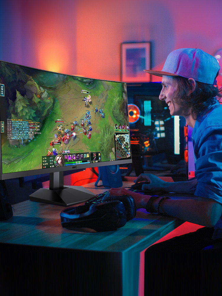 Hkc 27 2K 144Hz Curved Gaming Monitor - SG27QC