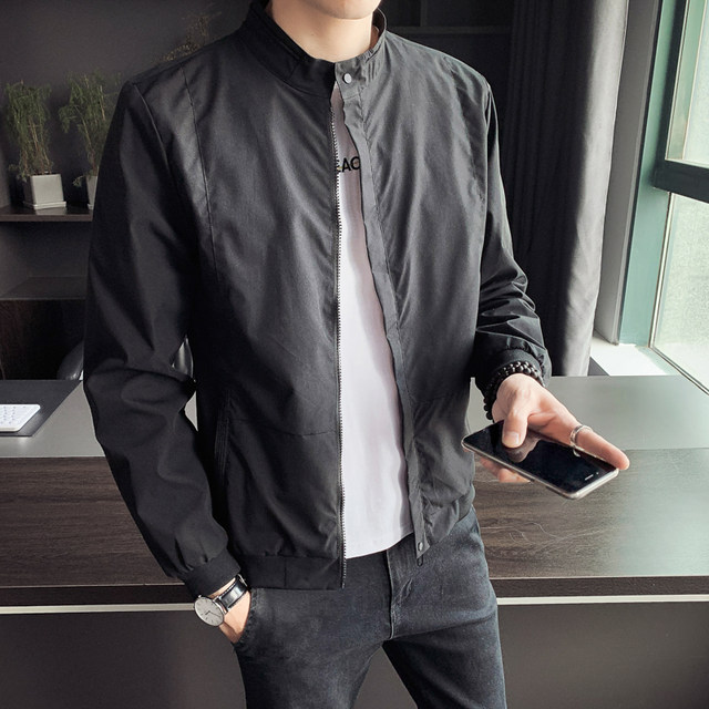 Jacket men's spring and autumn 2024 new Korean version trendy fashion ...