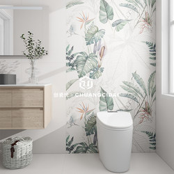 French-Style Bathroom Tiles 600X1200 Ceramic Tiles Kitchen Bathroom Wall Tiles Micro Cement Floor Tiles Cream Style Wabi-Sabi Style