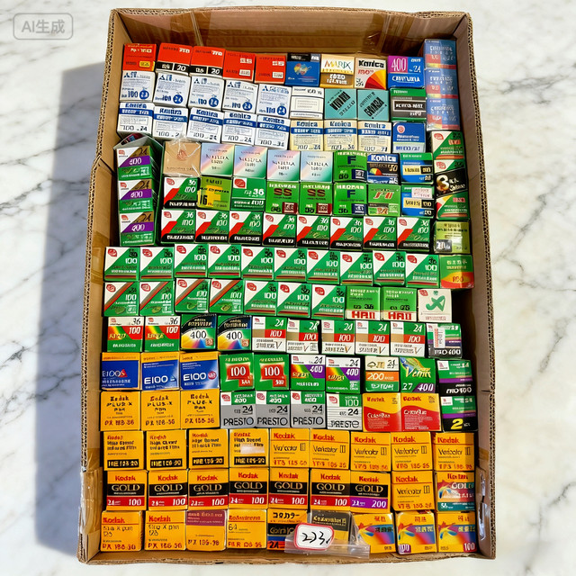 
Fuji Kodak Konica Pro400h Superia Velvia100 135 Color Film Film Film GZ