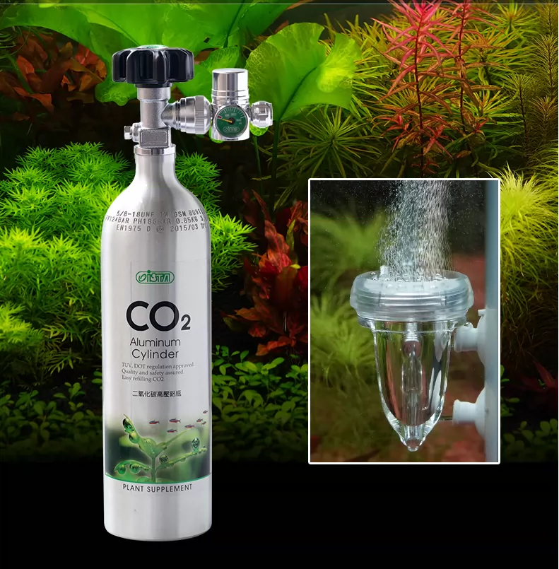 Ista伊士達魚缸水草二氧化碳組co2鋁瓶水族箱草缸細