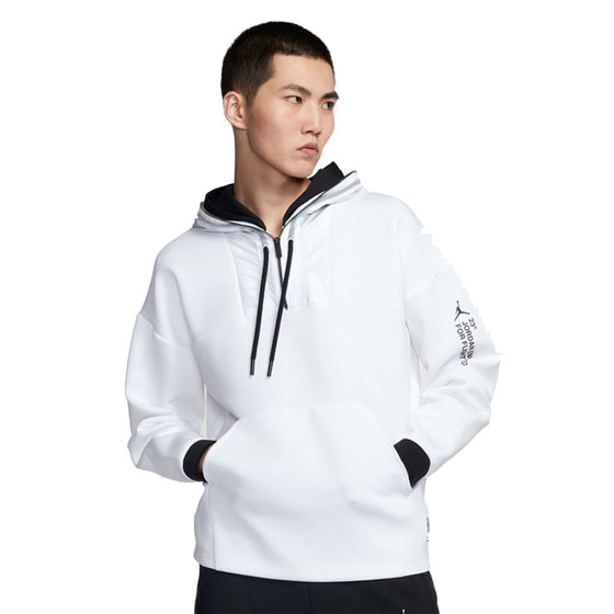 
Air Jordan men's AJ space cotton basketball sweatshirt sports hoodie AT9780-010-100
