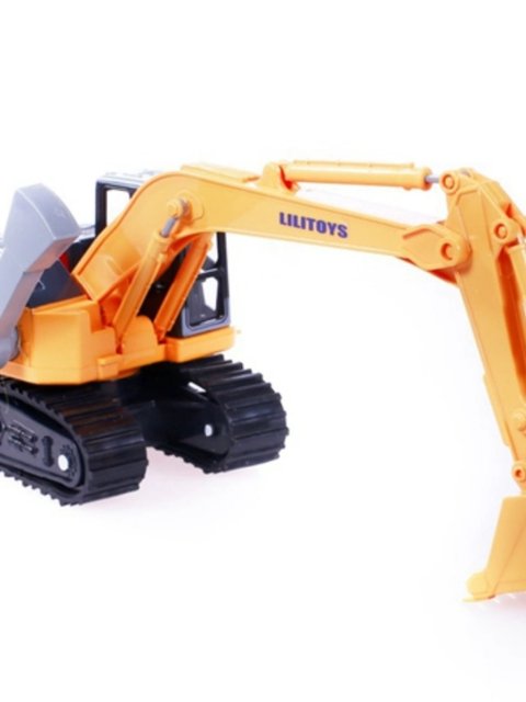 Foreign trade quality Lili engineering vehicle Excavator 32501 360-degree rotation Children's educational toys