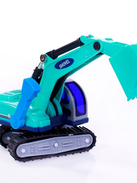 Foreign trade quality Lili engineering vehicle Excavator 32501 360-degree rotation Children's educational toys