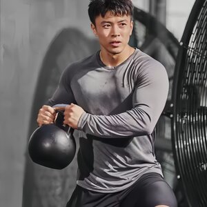 
24 New UA Under Armor long-sleeved quick-drying T-shirt men's training fitness running loose pullover 1327970