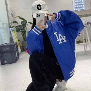 
NewEra NewEra MLB Couple Jacket Men's and Women's Letter Print Baseball Uniform Sports Jacket 13099934