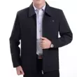 áo khoác đẹp nam Áo khoác nam trung niên xuân thu đông, áo khoác mỏng thường ngày, áo khoác, áo khoác nam trung niên và người già, quần áo bố áo trung niên
