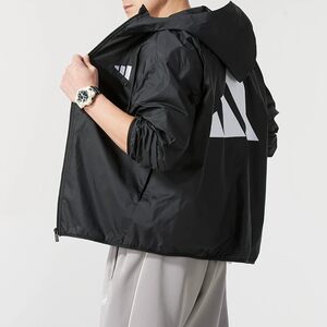 
Adidas Adidas genuine sun protection clothing men's outdoor fitness fashion trend sports jacket JF3687