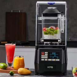 Qihe Ks-10000D Smoothie Machine Shaved Ice Machine Ice Crusher Milk Tea Shop Juicing Mixing Smoothie Machine Commercial Silent