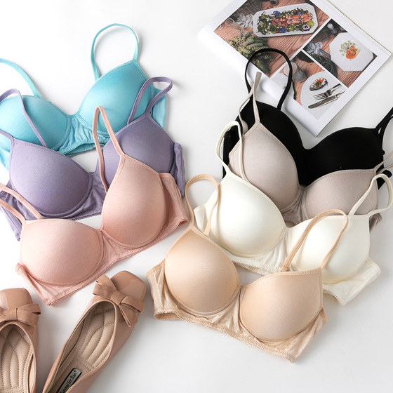 Comfortable nakedness! Thin silk real silk no steel ring no trace bras, girls sleeping sports mulberry silk silk underwear