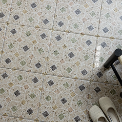 Medieval Style Retro Imitation Terrazzo Geometric Pattern Tiles 330 Restaurant B&B Hotel Tiles Bathroom Kitchen Floor Tiles