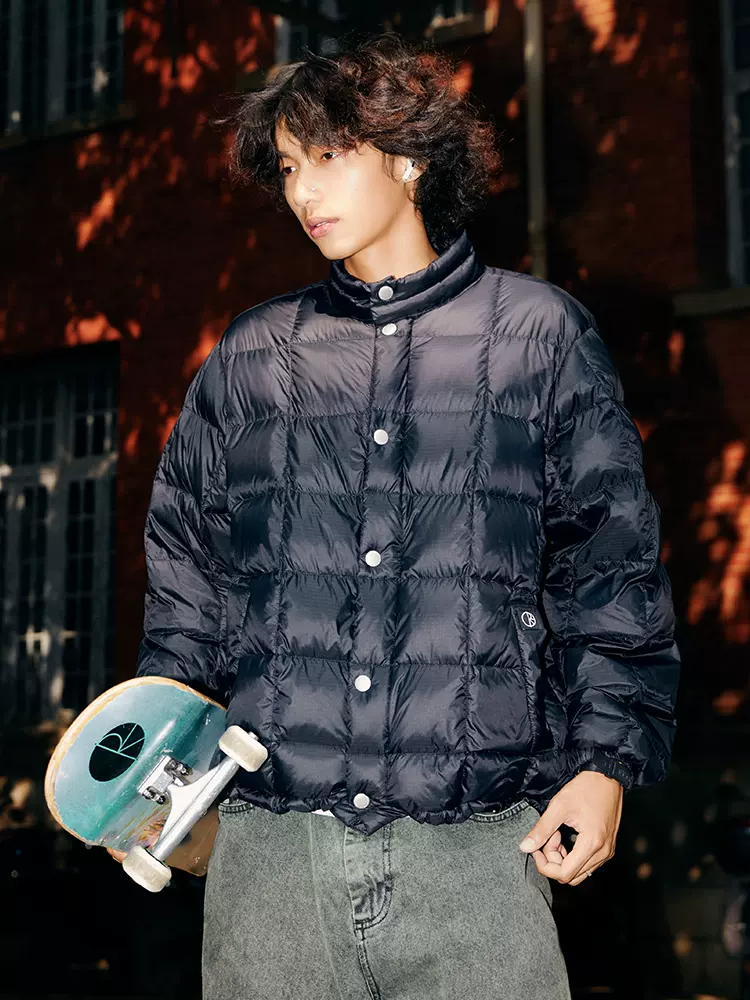 Polar Skate Co Lightweight Puffer 防潑水可收納菱格羽絨服外套-Taobao