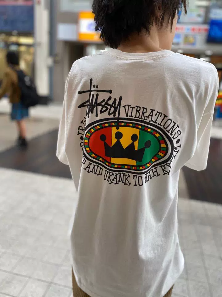 Stussy rasta discount oval tee