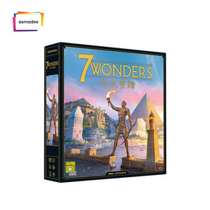 
Visitor's Pier Seven Wonders V2 Chinese version 7 Wonders second edition strategy card board game in stock with free shipping