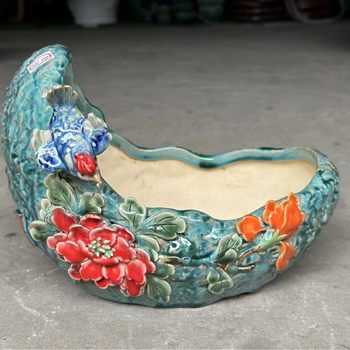 Shiwan Pot Garden Succulent Pot Orchid Creative Personalized Gardening Balcony Planting Home Furnishings