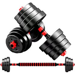 Holding pot Dumbbells and hip kettlebells Dumbbells Men's fitness weight barbell set combination fitness adjustable home