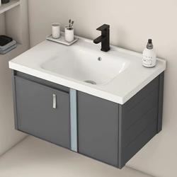 Ceramic wall-mounted washbasin bathroom washbasin cabinet combination small apartment bathroom cabinet washbasin simple basin