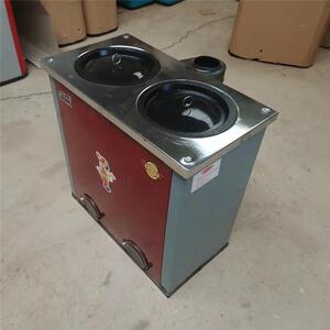 
Hot-selling household heating stove 100120 heating stove double-hole honeycomb briquette heating stove coal-fired stove cast iron plum blossom three-hole