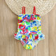 Children's swimsuit red sweet girl princess baby skirt one-piece surfing casual speed dry swimsuit hot spring