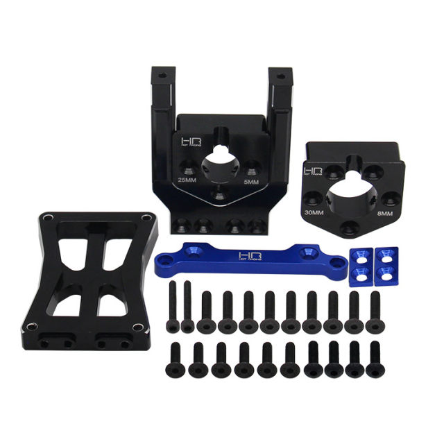 HR Traxxas Big X Aluminum Quick Release Reinforced Motor Base 25 30mm ...