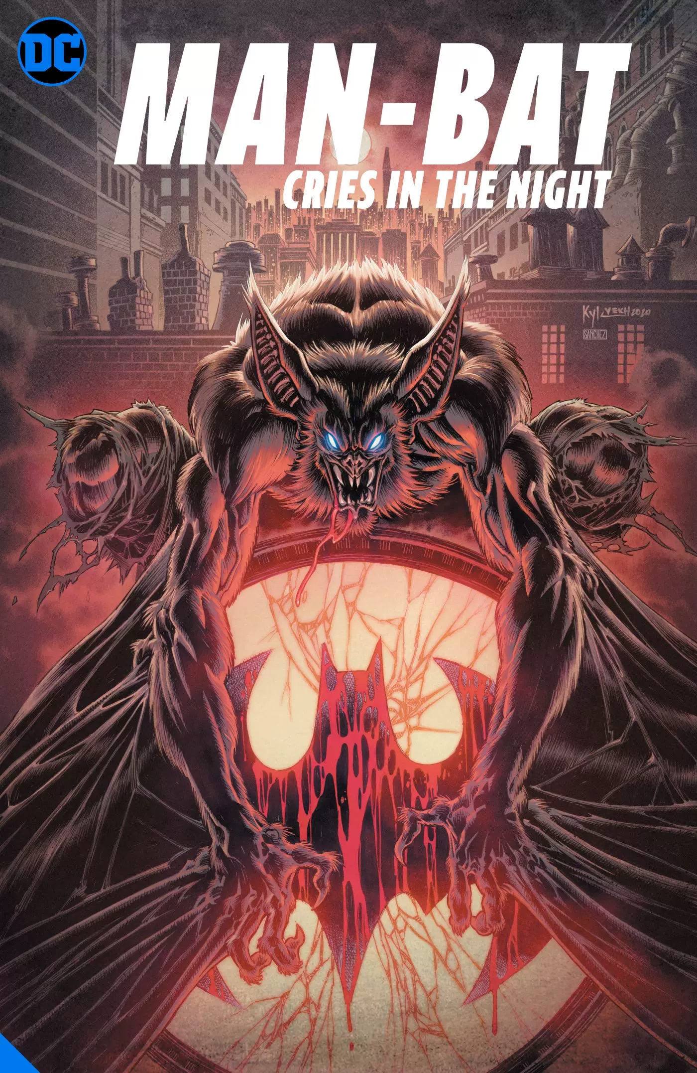 原版dc漫画 人蝙蝠 man