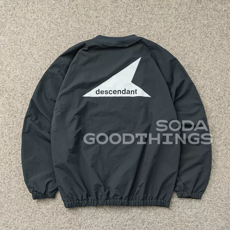 Soda现货DESCENDANT POPPA NYLON JACKET 抽绳尼龙套头长袖23ss - Taobao