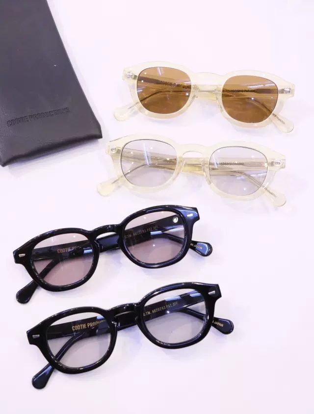 Soda现货COOTIE Raza Glasses 日本产手工制波士顿太阳眼镜23aw-Taobao