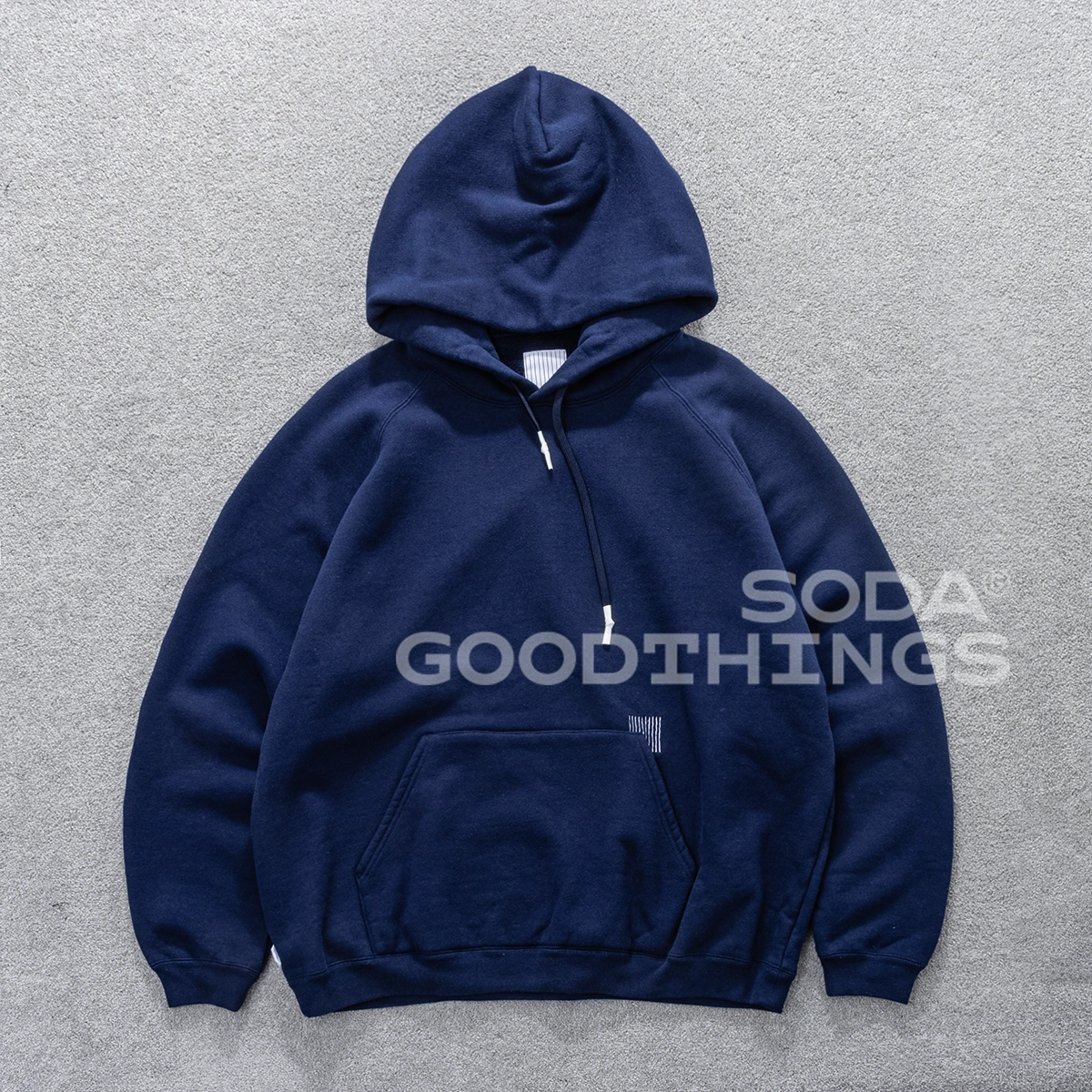 Soda现货SFC RAGLAN HOODIE 日本制插肩袖宽松休闲连帽毛圈卫衣-Taobao