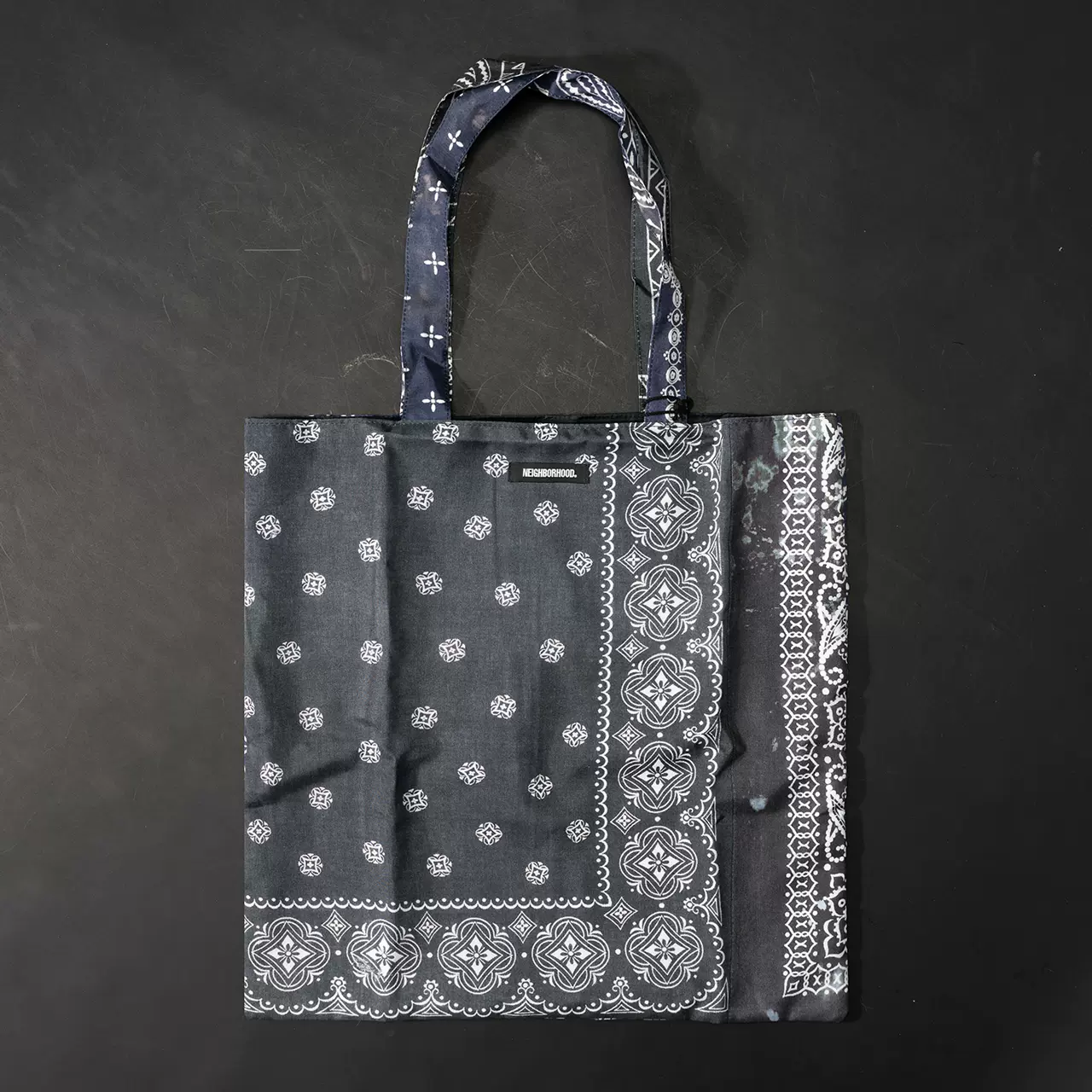 NEIGHBORHOOD BANDANA CHOPPED TOTE - トートバッグ