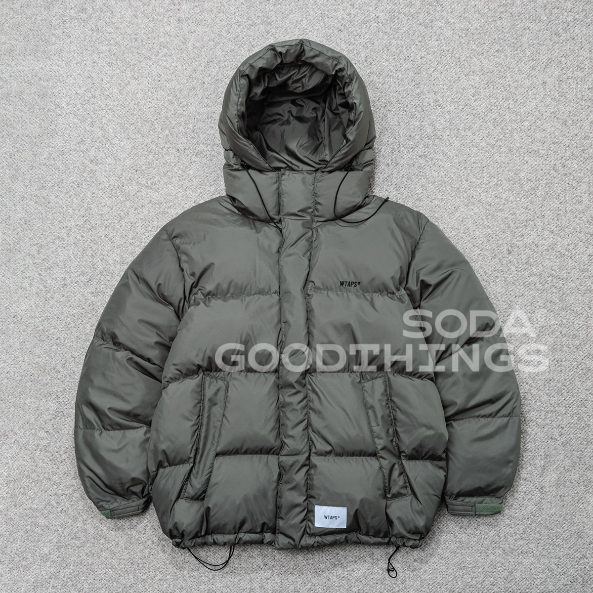 Soda现货WTAPS TORPOR JACKET POLY. RIPSTOP防撕裂防风棉服夹克-Taobao