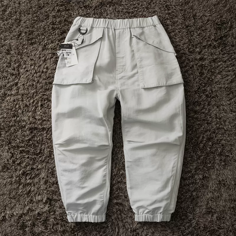 Soda現貨SNOW PEAK Ny/Paper Cloth Pants鹽縮防水機能休閒褲-Taobao