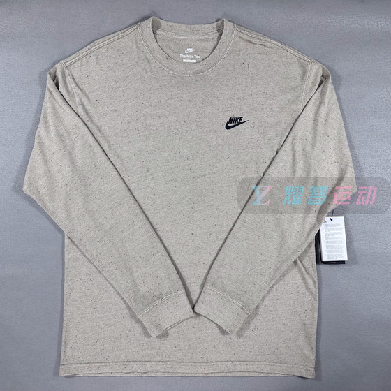 
NIKE Nike men's round neck old sports casual breathable loose pullover long-sleeved T-shirt DX1002-250