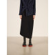 LANVIVIER irregular three-dimensional tailoring bubble air cotton texture high waist asymmetric skirt autumn and winter