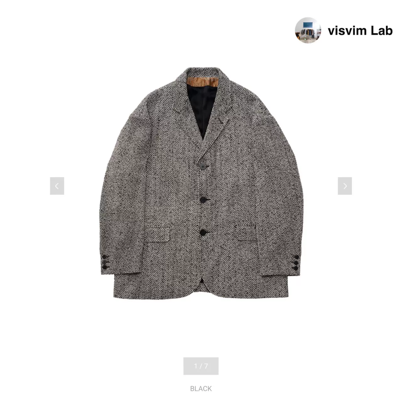 ジャケット・アウター visvim 24fw BOWEN BLAZER (SILK) visvim / WMV Fall and Winter 2024 7th | NALU