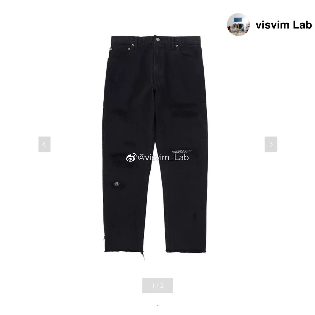 锭琻』visvim ICT SS JOURNEYMAN PANTS CMYK BLK TACKED 22款-Taobao